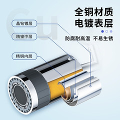 720° Swivel Filter Splashproof Shower Head Outdoor Shower Head Home Faucet Aerator