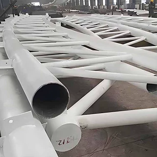 南通大型管桁架喷砂喷塑加工厂