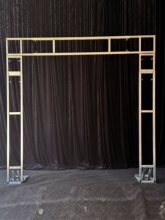 婚庆道具广告海报学校喷绘KT板伸缩折叠弹簧背景架门形支架展架