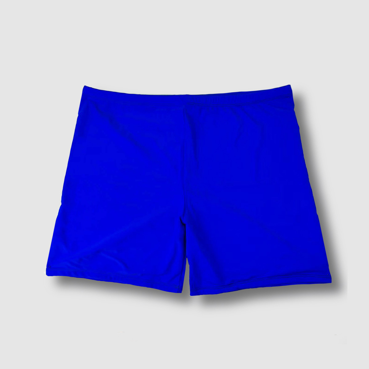 Factory Direct Sales Men's Swimming Trunks Blue Plus Fat Plus Anti-Embarrassment Hot Spring Swimming Vacation Beach Loose