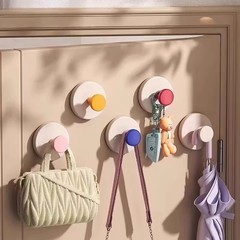 多巴胺吸盘挂钩浴室门后挂衣卫生间挂毛巾厨房强力承重无痕粘钩
