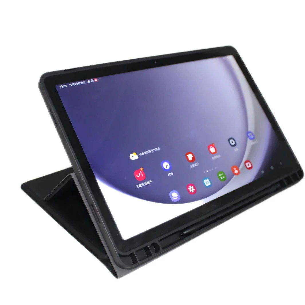 Подходит для Samsung Galaxy Tab A9+ интегрированная подставка-петля чехол с откидывающейся Bluetooth-клавиатурой