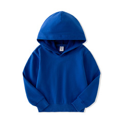 Children's Hooded Sweatshirt 100% Cotton Plain Color Hooded Sweatshirt for Spring and Autumn Season Thin Model Outerwear Headwear Long Sleeve Wholesale with Printing