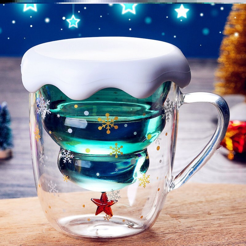 Taza de Navidad (con tapa)