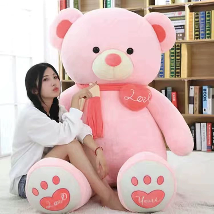 Plush Giant Teddy Bear, Oversized Rag Doll, Multiple Heights 60 cm–2 m, Soft Plush