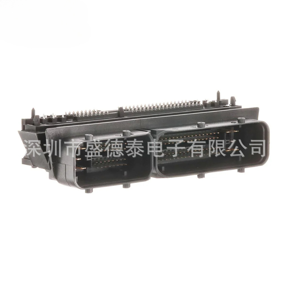 TE/AMP泰科 线对板矩形连接器2374035-1针座公插 可替代1241434-1