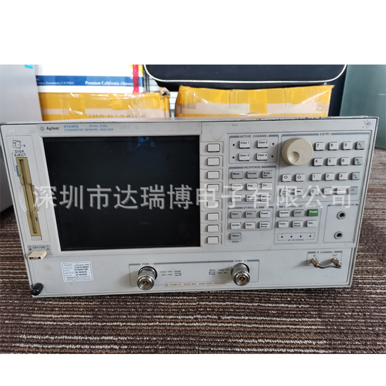 二手Agilent安捷伦 8753ES 参数矢量网络分析仪3或6G 价格电议