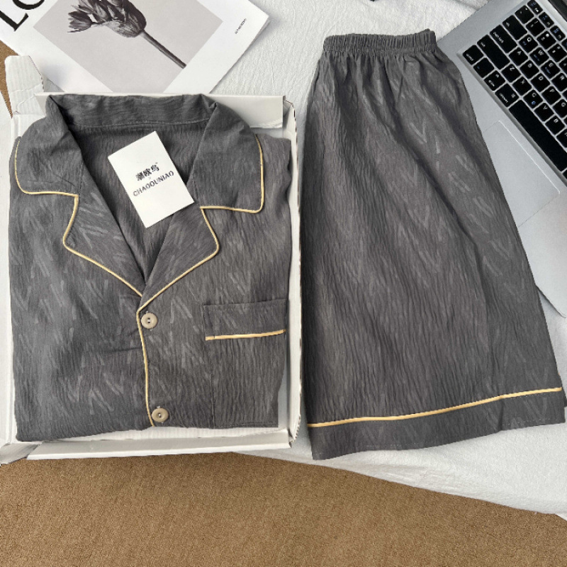 CON-7099#더블 V 카본 그레이 [더블 쇼트]