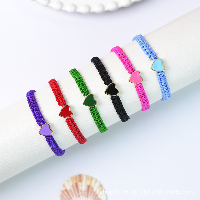 Amazon's New Love Valentine's Day Bracelet Is Simple and Versatile, Adjustable Hand-Woven Friendship Couple Bracelet