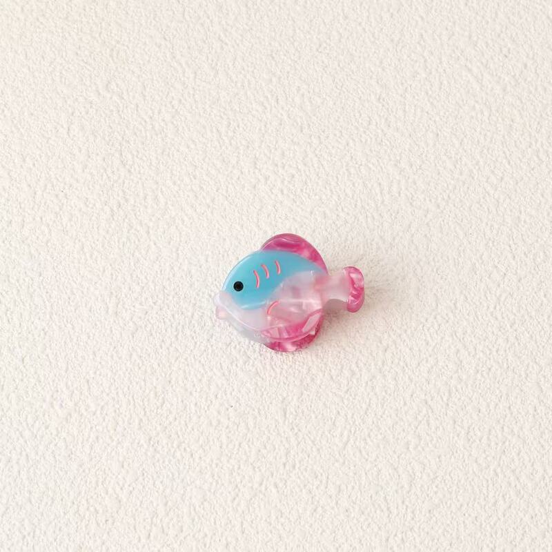 新款醋酸mini少女抓夹海洋生物八爪鱼韩版可爱百搭小号刘海夹发饰|undefined