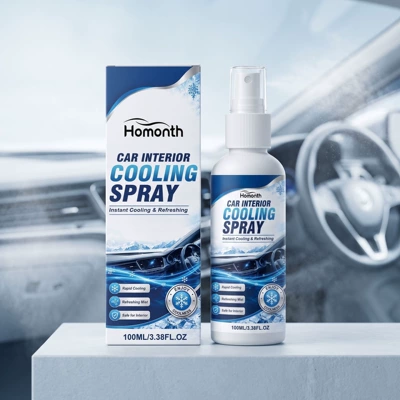 HOMONTH Car Interior Cooling Spray - Summer Car Interior Cooling Spray for Outdoor Parking