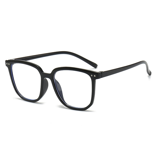 超大框眼镜女素颜神器防蓝光辐射护目平光镜可配近视韩版潮眼镜框