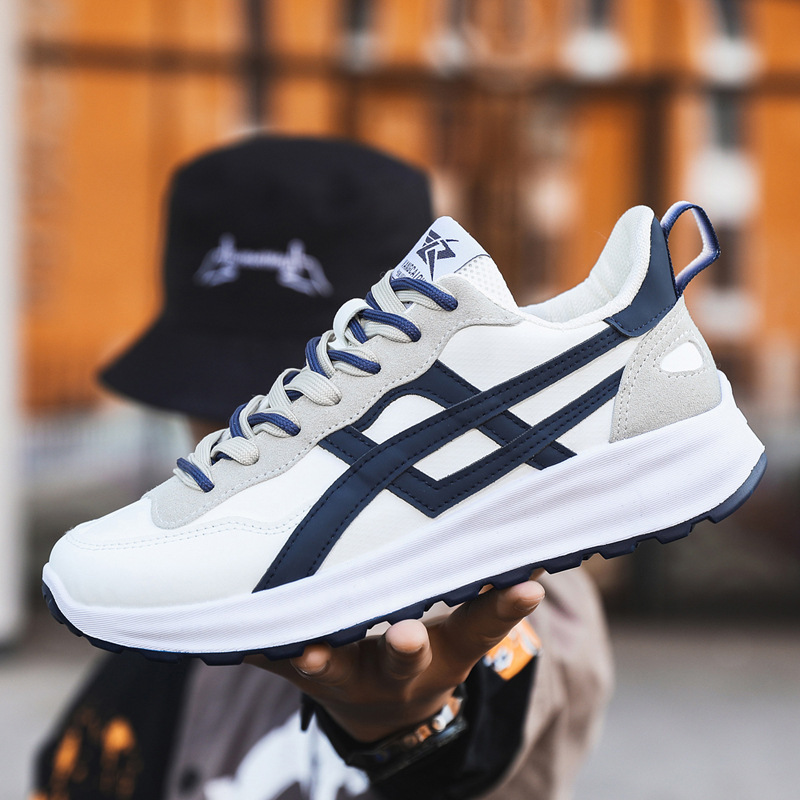 2025 tendencia nuevo estilo zapatos de hombre moda casual suela blanda pareja ligera zapatos de papá suela gruesa zapatos deportivos de altura zapatos de mujer