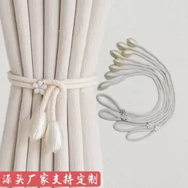 窗帘绑带;窗帘扣
