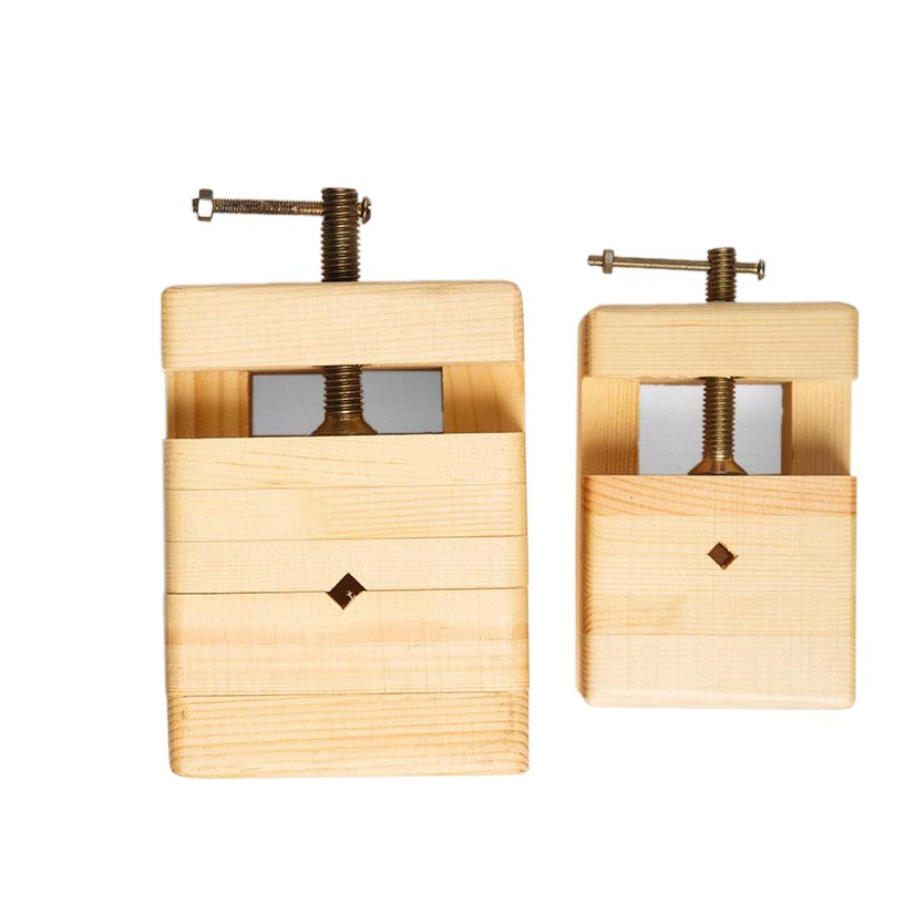 Impresión de la cama de corte de sello de piedra cabeza fija al por mayor grande tamaño pequeño talla de corte de sello de madera cama de impresión