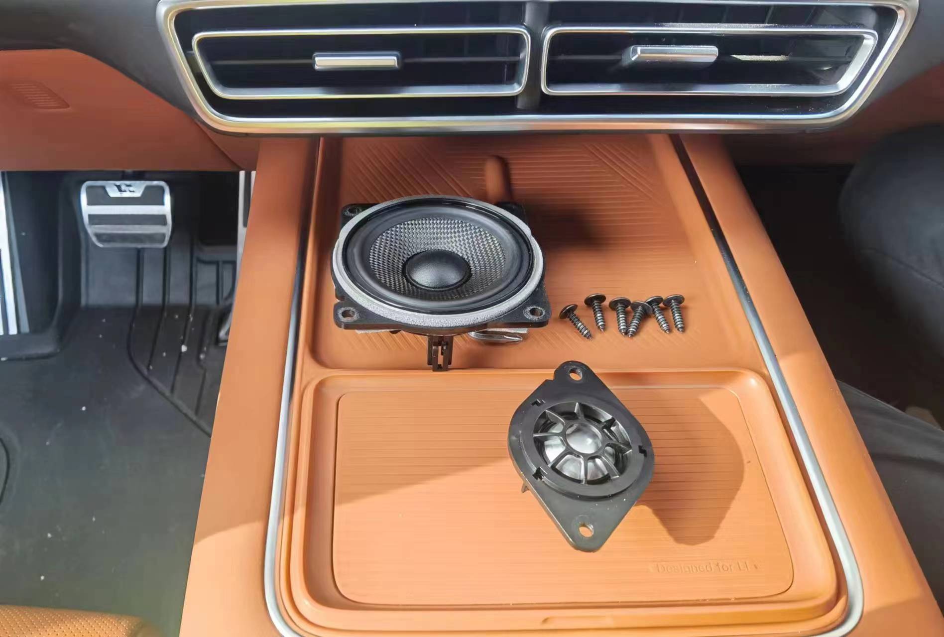 Clearance Price Applies to the Original In-Car Speaker Installation for the Ideal L9, L8 Modification, and L7 Center Speaker