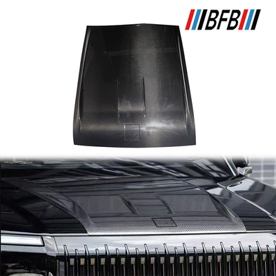 Suitable for Zeekr 9X dry carbon fiber engine hood, Zeekr 9X carbon fiber engine cover, carbon fiber engine hood (Big Surrounded)