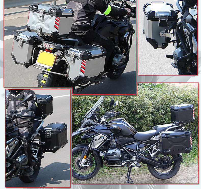 Wanlihao V39V40 scooter side box, two side boxes, three boxes, suitable for Honda aluminum alloy side boxes