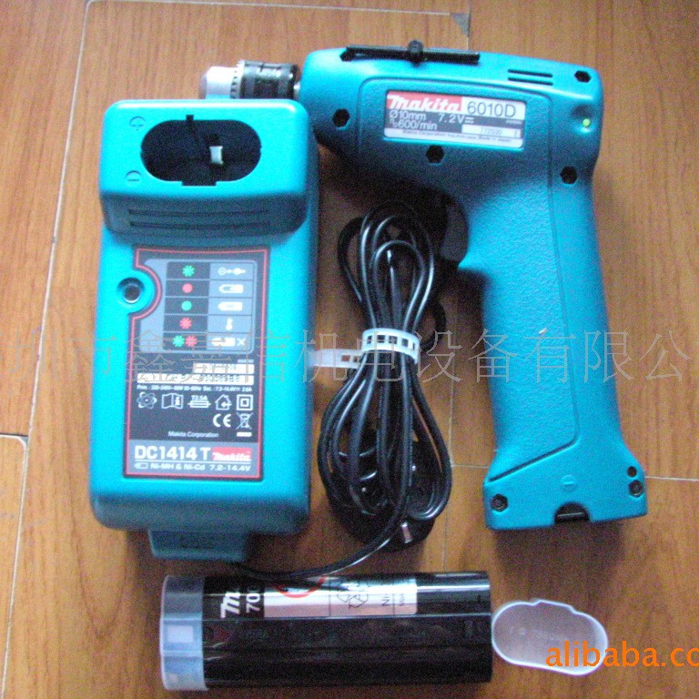 批发零售日本Makita牧田充電式电钻6010DWE