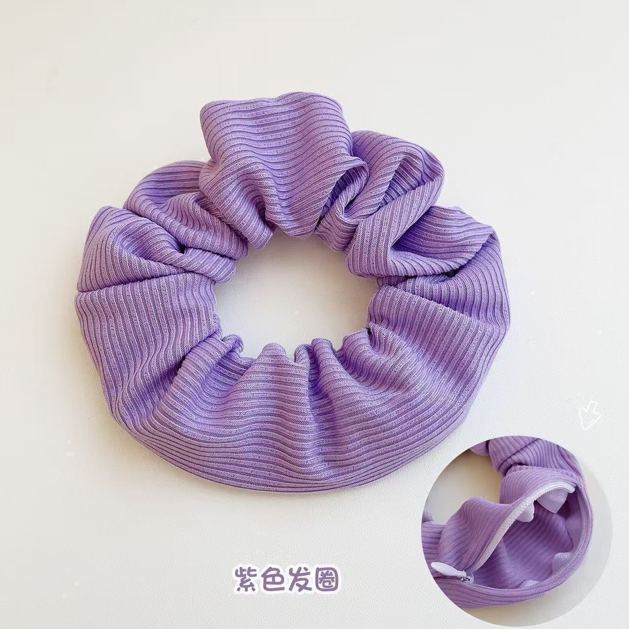 Anillo para el cabello de intestino grueso de gran tamaño coreano, bufanda cuadrada de alta calidad femenina, cuerda para el cabello, banda elástica y duradera, flor de viento perezosa