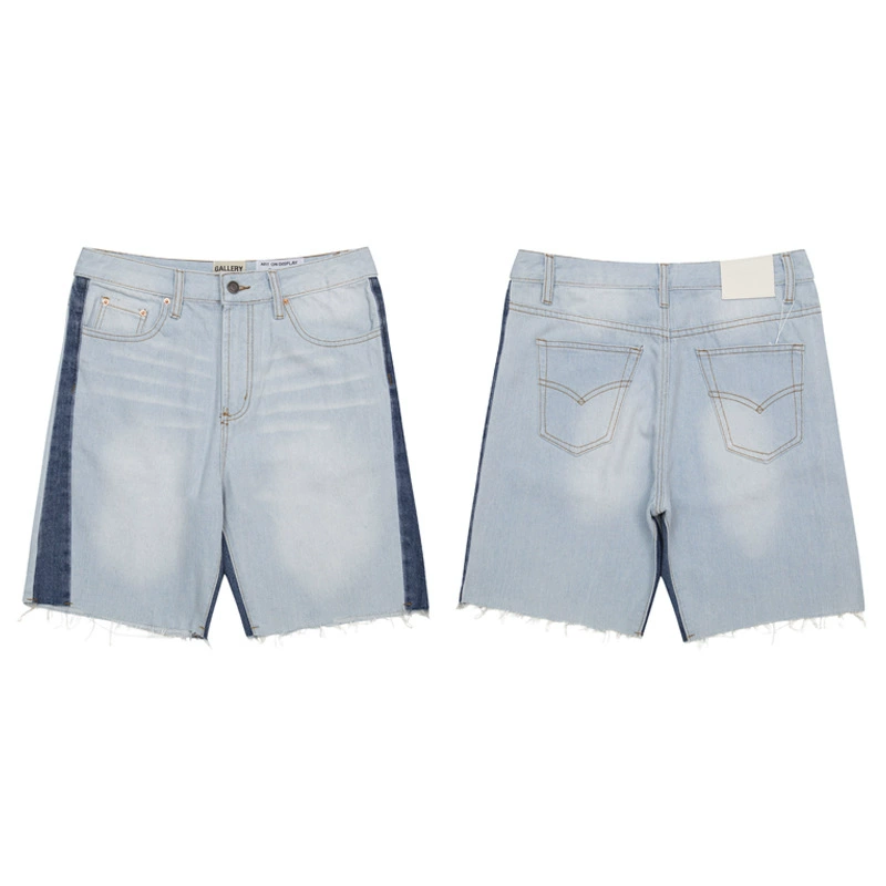 2024SS Beauty Trendy New Gallery Dept New Quarter Pants Denim High Quality Casual Men's and Women's Shorts
