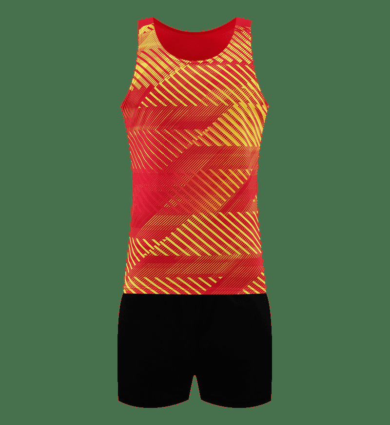chaleco deportivo para hombres y mujeres running fitness tracksuit set maratón rápido seco examen físico traje de competencia entrenamiento de estudiantes de deportes