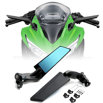 mirror suitable for Kawasaki | Motorcycle rearview mirror