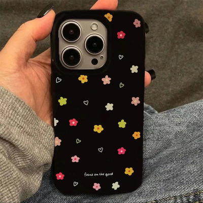 Apple, iPhone16, свежий совместимый черный чехол для телефона, 15promax