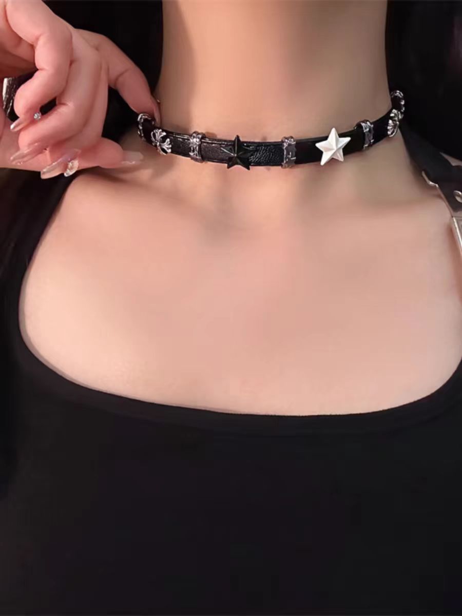 오각별 스티치 칼라 X4247