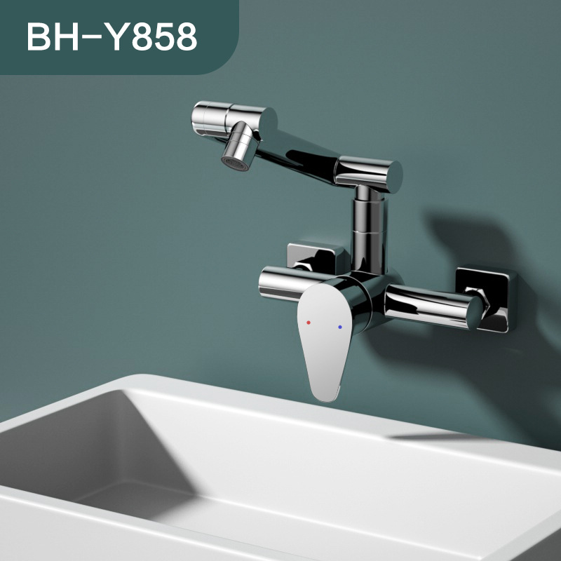 Grifo plegable de pared