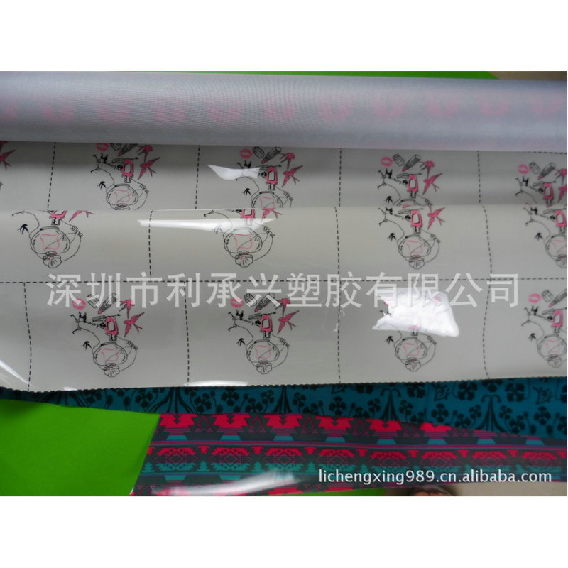 透明PVC复合布面