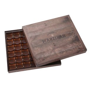 Chocolate Packaging Box Custom Birthday Holiday Candy Gift Box Blister Paper Box Souvenir Bow Can Be Printed with Logo