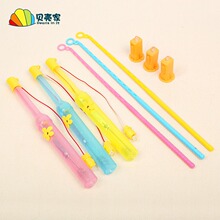 幼儿园灯笼提杆儿童diy手工手提灯杆灯泡春节音乐发光电子蜡烛灯