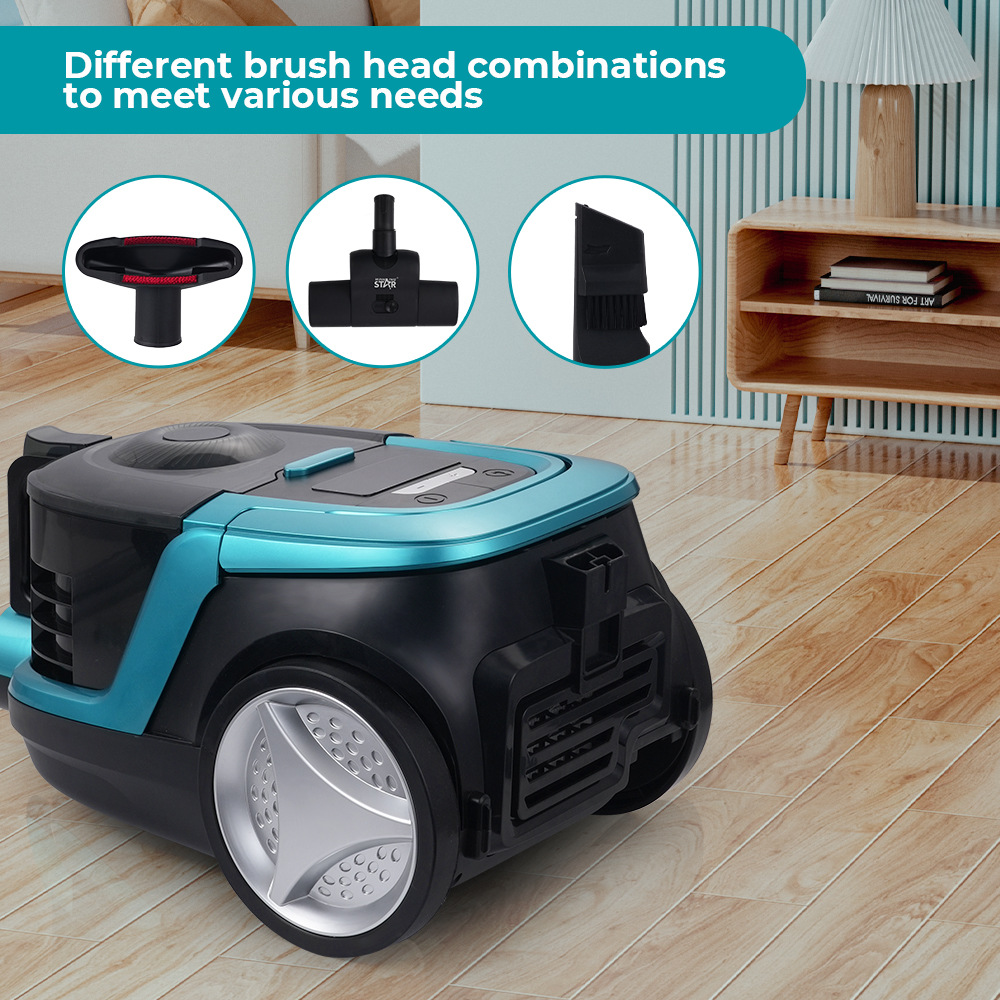 Winning Star Cross-border 2500W de alta potencia control remoto doméstico pedal conveniente aspiradora multifunción horizontal