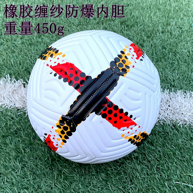 ミシン縫いサッカーフットボールワールドカップヨーロッパカップアメリカカッププレミアリーグ試合トレーニングNo.5 PVCサッカー卸売|undefined