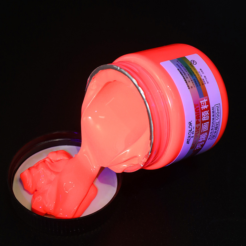 Pearl Acrylic Paint Gold Silver Metallic 100ml Pearl DIY Waterproof Acrylic Painting Paint Factory D
