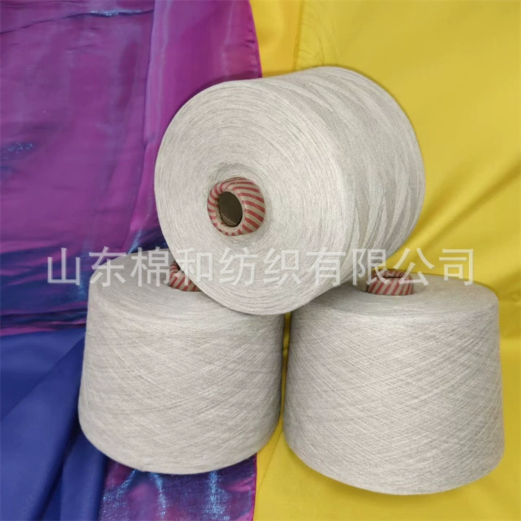 Гребенчатая хлопчатобумажная шерстяная пряжа 21 палка 30 палок 40 палок мягкая и теплая хорошая гигроскопичность и воздухопроницаемость на месте