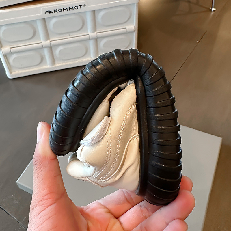 Pantofi casual pentru copii, primăvară și toamnă, pantofi sport pentru fete, la modă nouă, tălpi moi, toate se potrivesc cu pantofii respirabili în stil britanic_voghion.com