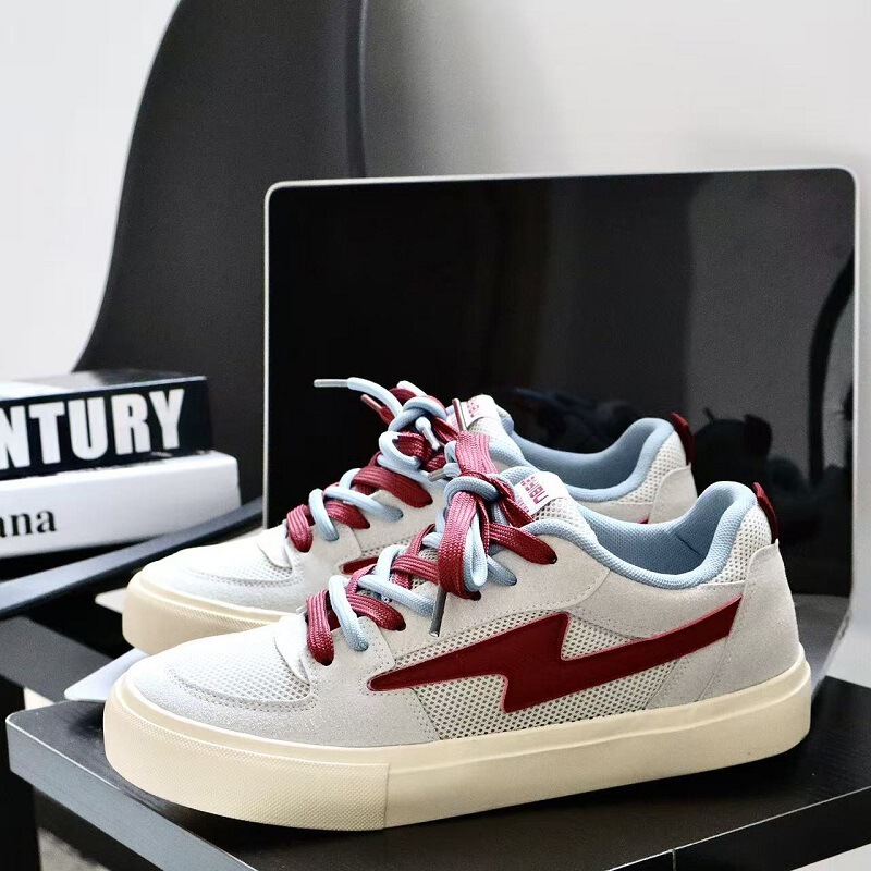 Vasibaen Men's Trendy Sneakers 2026 Spring New White Shoes Ulzzang Versatile Casual Canvas Shoes