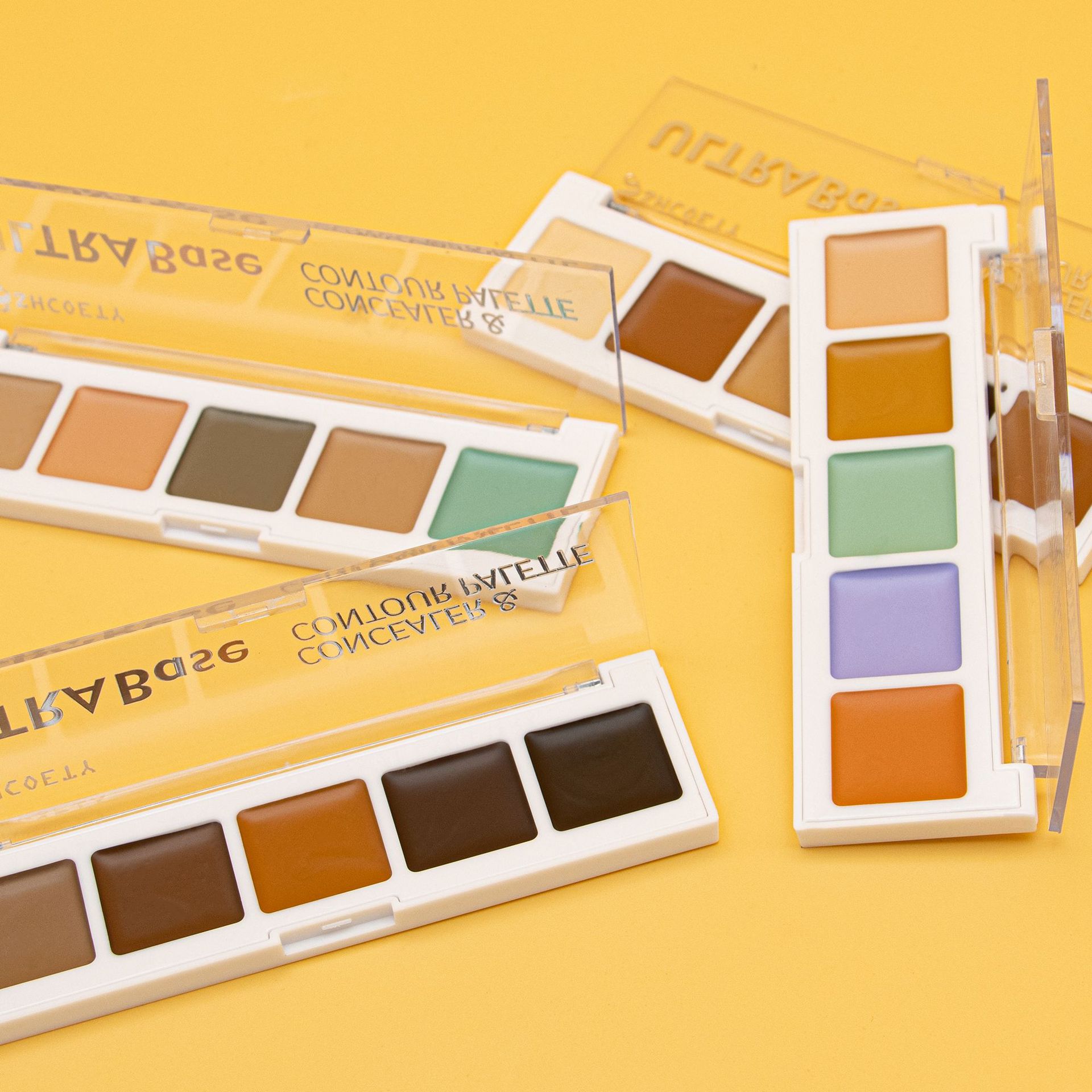 SHCOETY Cross-border Five-color Concealer covers acne marks, spots, tear troughs, dark circles, is light, long-lasting, waterproof and does not smudge undefined
