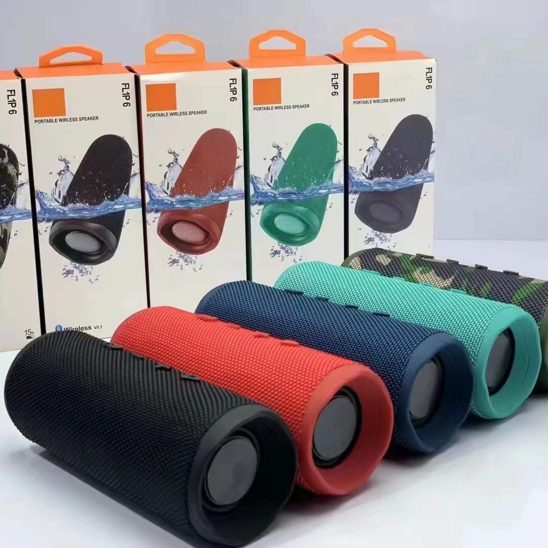 FLIP6 serie caleidoscopio 6 generación e-commerce nuevo popular al aire libre portátil cordón Bluetooth altavoz ventas directas de fábrica