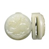 Belt, buckle white jade, dragon-shaped decoration, accessory