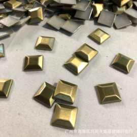 服饰进口烫片正方形箱包烫图烫画烫钻进口铝烫片烫画八角片铝平片