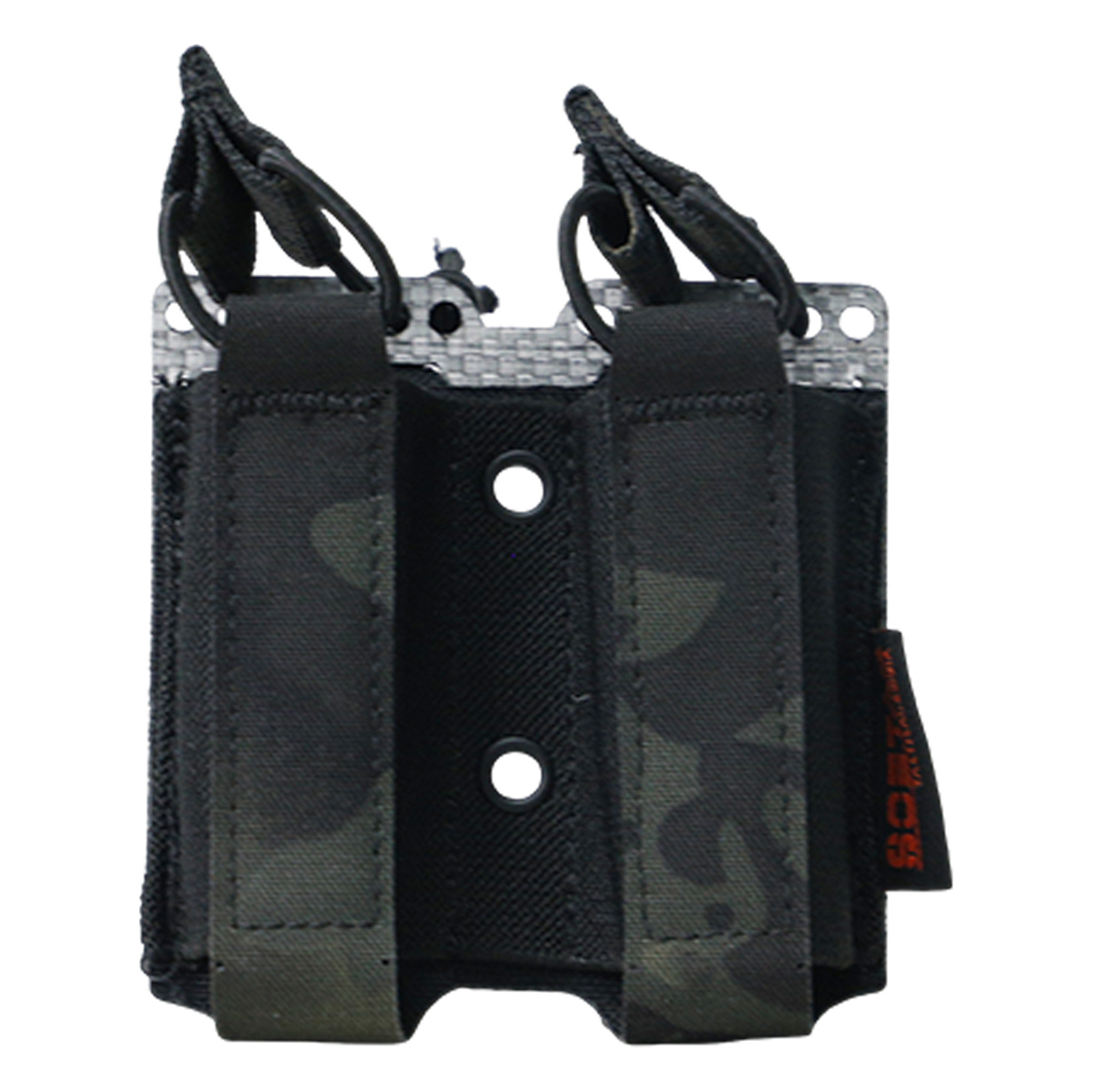 SOETAC-Genuino Tegris 9MM doble bolso de cartucho MOLLE camuflado paquete de accesorios de herramientas