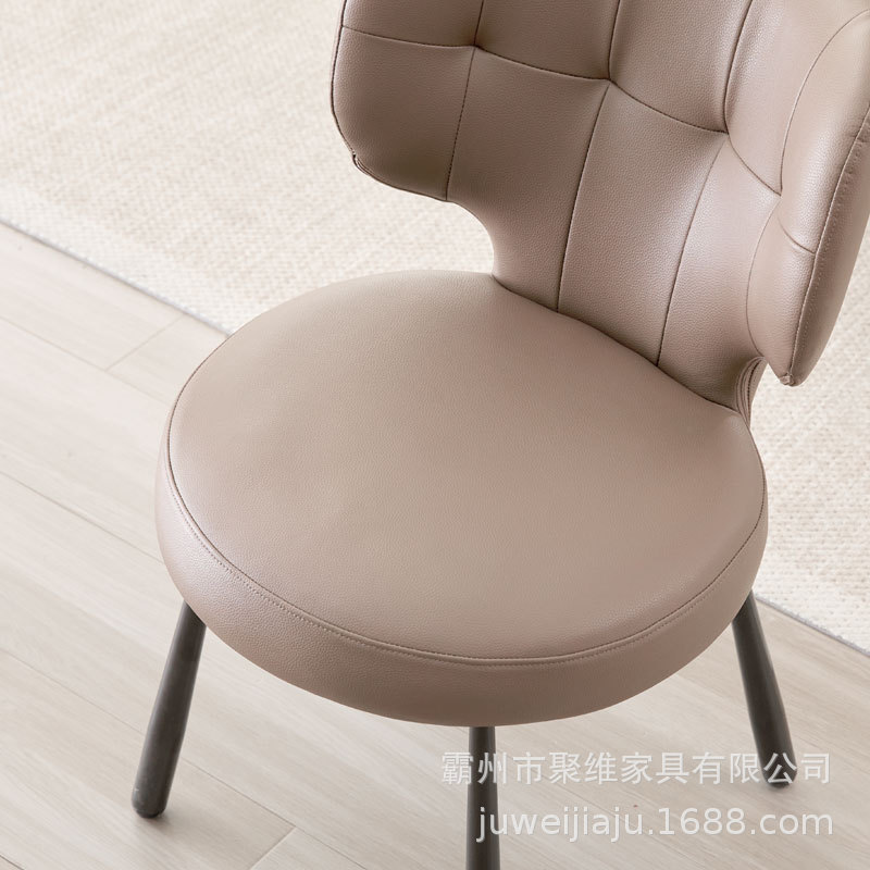 Sillas de comedor de lujo ligero y de alta calidad sillas de comedor taburetes modernos simples respaldados sillas de hotel sillas de salón de negociación