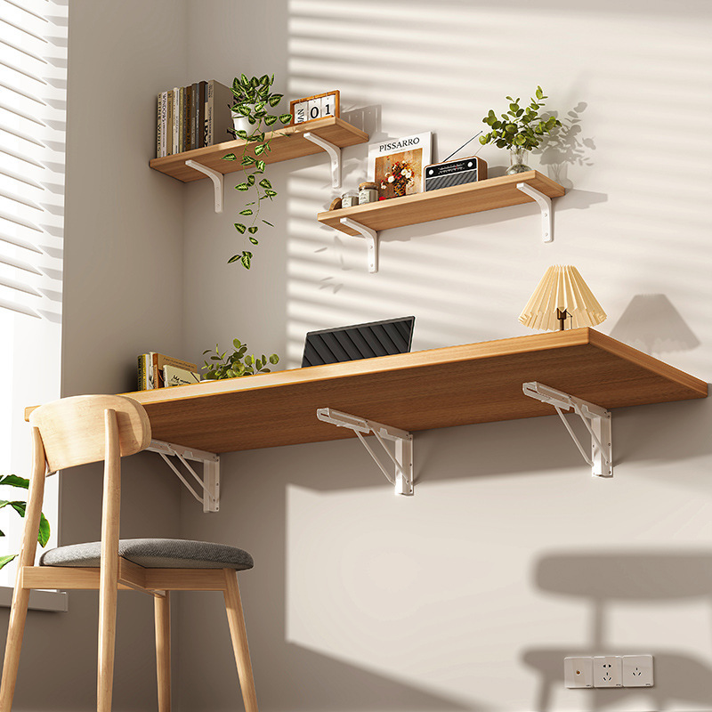 Mingzheng Furniture Factory Wall Storage Rack Wall-Mounted Desk Desktop Suspended Table Folding Board Wooden Board Solid Wood Wall Table Dining Mingzheng Furniture Factory Wall Storage Rack Wall-Mounted Desk Desktop Suspended Table Folding Board Wooden Board Solid Wood Wall Table Dining