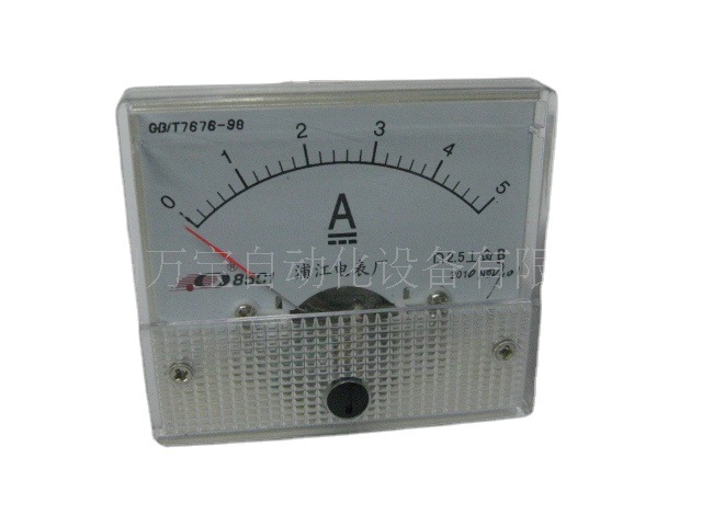 供应 小表头 机械表头 指针表 指针机械电流表85C1 5安电流