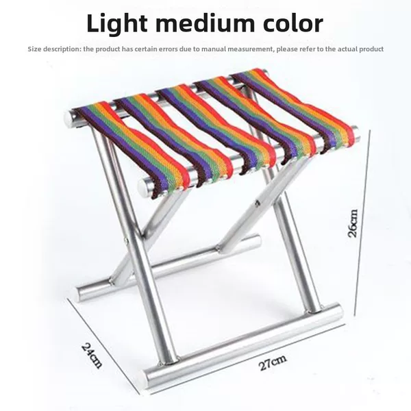 Small Stool Folding Portable Backrest Mazar Outdoor Portable Fishing Stool Outdoor Stool Train Folding Stool Wholesale