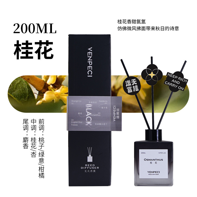 温佩兹无火香薰贵妃荔枝家用室内持久留香香氛卧室卫生间除臭香水|undefined