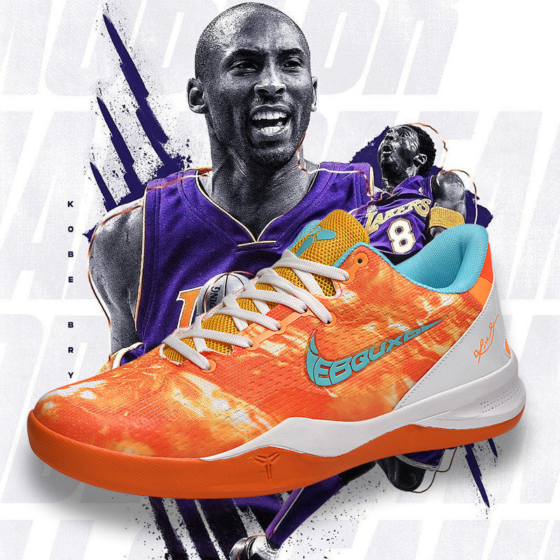 Kobe 8 basketball shoes for men and teenagers, Durant shoes, low-top, practical, wear-resistant, non-slip, shock-absorbing sports shoes